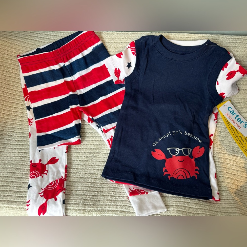 Carter’s- 2 pack/2 piece pajama set.